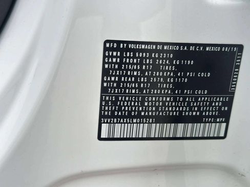 Used 2020 Volkswagen Tiguan SE w/ Panoramic Sunroof Package image 30