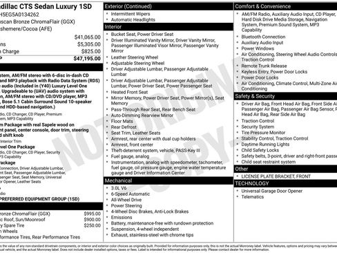 Used 2010 Cadillac CTS Luxury image 33