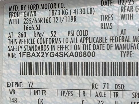 Used 2025 Ford Transit 350 XLT RWD image 30