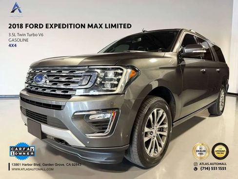 Used 2018 Ford Expedition Max Limited w/ Equipment Group 301A AWD/4WD image 1