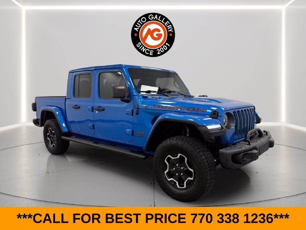 Used 2021 Jeep Gladiator Rubicon AWD/4WD image 1