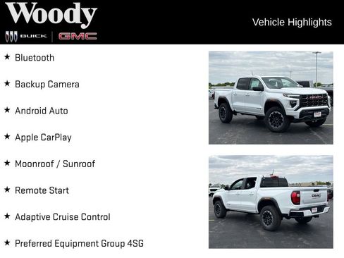 New 2026 GMC Canyon AT4 w/ Technology Plus Package AWD/4WD image 3