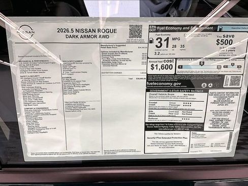 New 2026 Nissan Rogue SV image 39