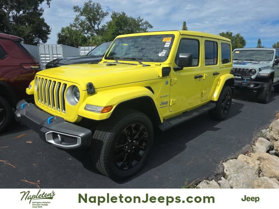 Used 2023 Jeep Wrangler Unlimited Sahara AWD/4WD image 1