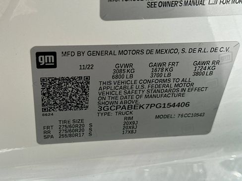 Certified 2023 Chevrolet Silverado 1500 Custom RWD image 37