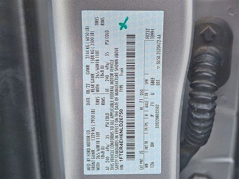 Certified 2022 Ford Ranger Lariat w/ Technology Package image 27