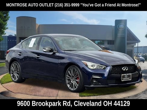 Used 2021 INFINITI Q50 Red Sport 400 AWD/4WD image 52