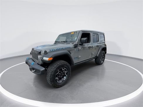 Used 2022 Jeep Wrangler Unlimited Rubicon 4xe w/ Cold Weather Group image 4