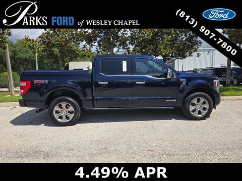Certified 2023 Ford F150 Platinum w/ Equipment Group 701A High AWD/4WD image 3