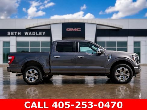 Used 2021 Ford F150 Platinum w/ Equipment Group 701A High AWD/4WD image 8