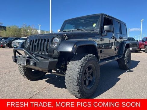 Used 2016 Jeep Wrangler Unlimited Sahara image 1