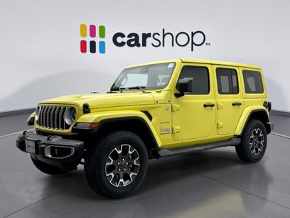 Used 2024 Jeep Wrangler Unlimited Sahara w/ Technology Group