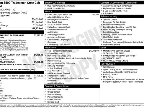 New 2026 RAM 3500 Tradesman image 48