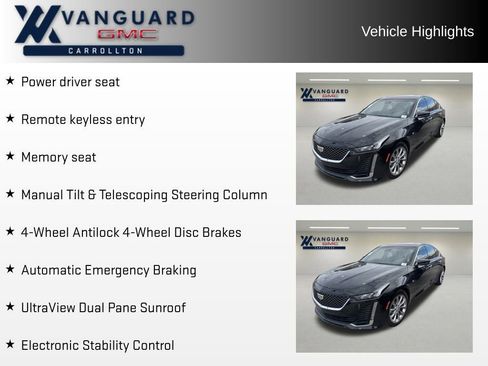 Used 2021 Cadillac CT5 Premium Luxury w/ Lighting Package image 15