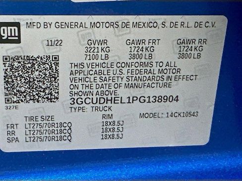 Used 2023 Chevrolet Silverado 1500 ZR2 w/ Technology Package image 34