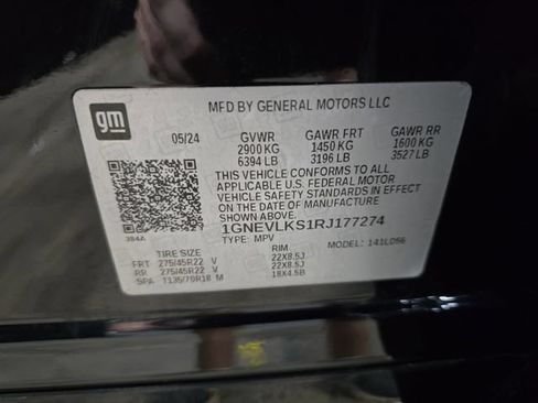 Used 2024 Chevrolet Traverse RS w/ LPO, Floor Liner Package AWD/4WD image 39