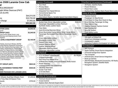 Used 2024 RAM 3500 Laramie w/ Night Edition AWD/4WD image 20