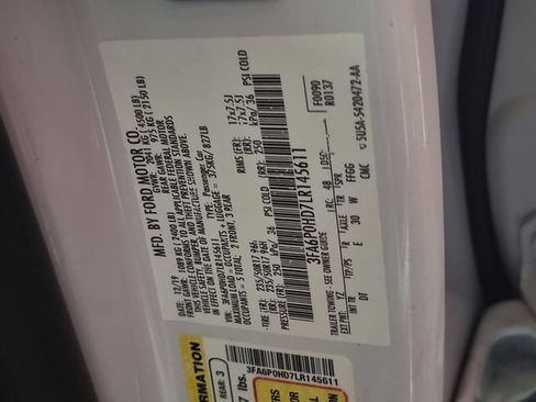 Used 2020 Ford Fusion SE FWD image 33
