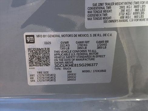 Certified 2025 Chevrolet Silverado 1500 ZR2 w/ Technology Package image 16