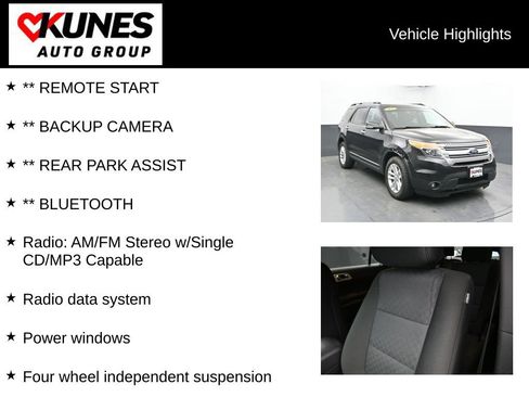 Used 2015 Ford Explorer XLT w/ Equipment Group 201B FWD image 2