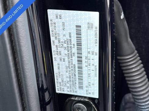 Certified 2021 Ford F150 Limited AWD/4WD image 29