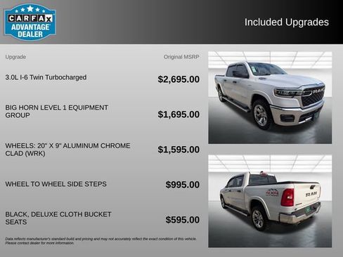 Used 2025 RAM 1500 Big Horn AWD/4WD image 3