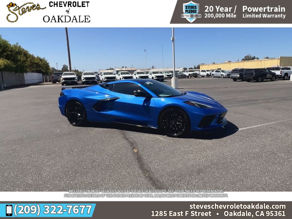 Certified 2023 Chevrolet Corvette Stingray Coupe w/ Z51 Performance Package RWD image 2