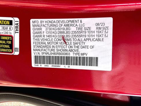 Used 2024 Honda Odyssey Touring image 35