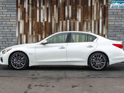 Used 2016 INFINITI Q50 Red Sport 400 image 3