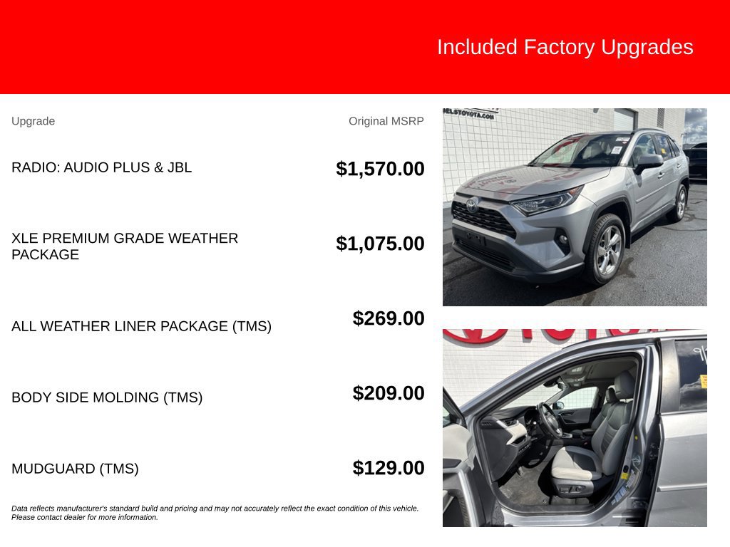 Used 2021 Toyota RAV4 XLE Premium AWD/4WD image 5