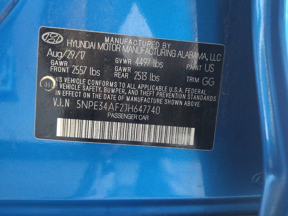 Used 2018 Hyundai Sonata SEL FWD image 33