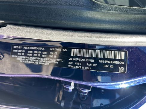 Used 2017 Alfa Romeo Giulia Ti RWD image 35