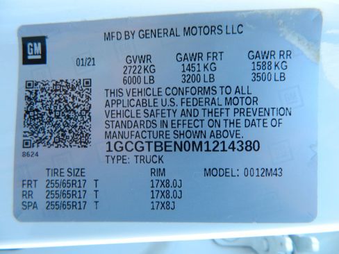 Used 2021 Chevrolet Colorado W/T w/ WT Convenience Package AWD/4WD image 25