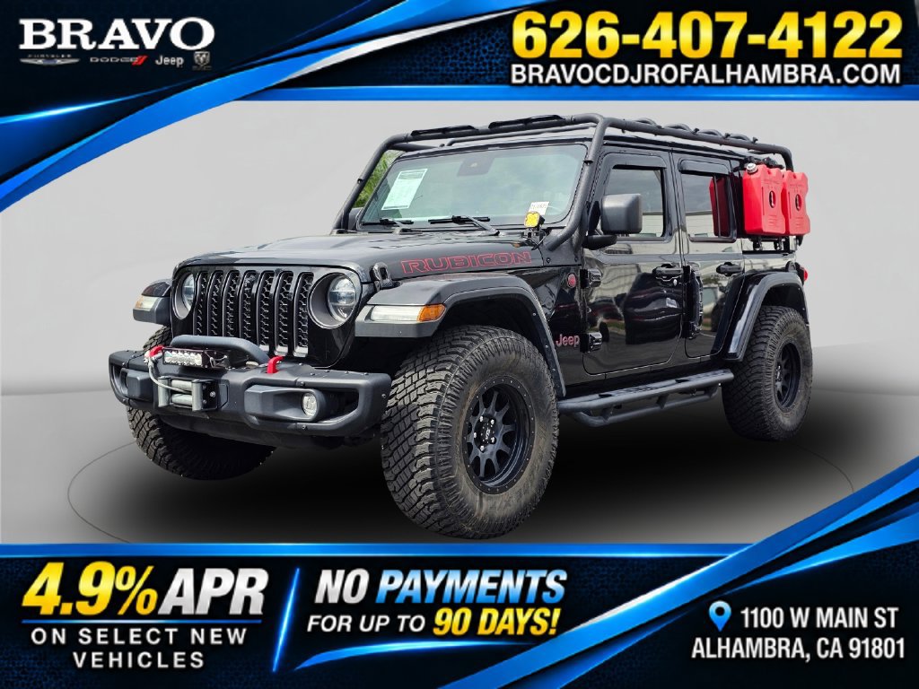Certified 2021 Jeep Wrangler Unlimited Rubicon AWD/4WD image 1