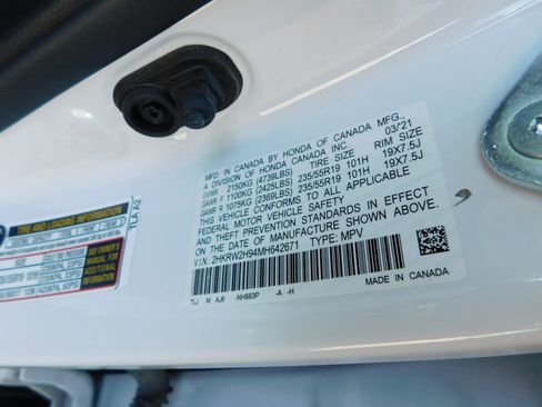 Used 2021 Honda CR-V Touring image 9