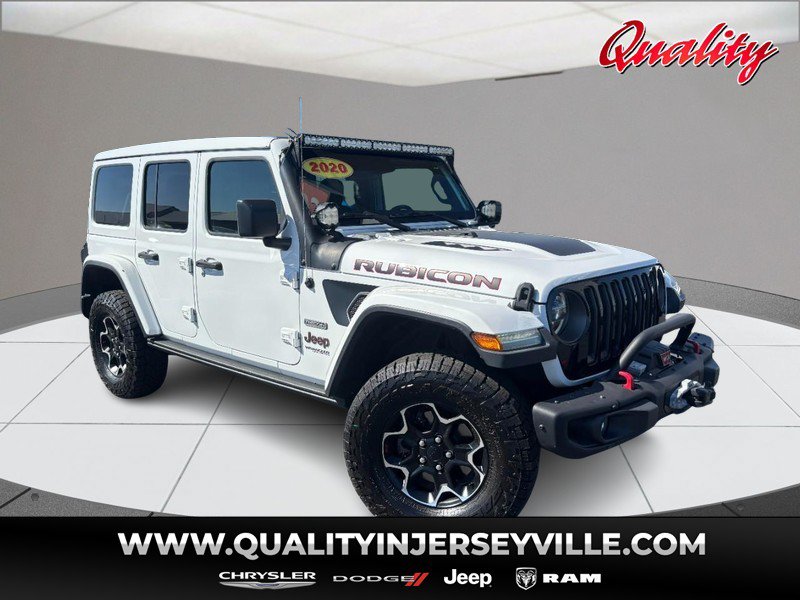 Used 2020 Jeep Wrangler Unlimited Rubicon w/ Quick Order Package 28Y Recon AWD/4WD image 1