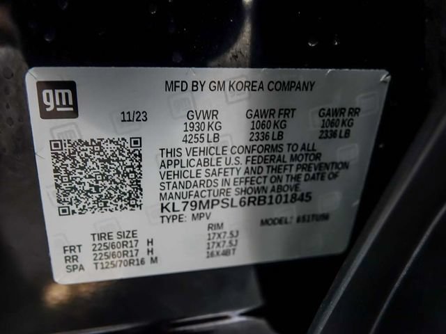 Certified 2024 Chevrolet TrailBlazer LT w/ LT Cold Weather Package FWD image 31