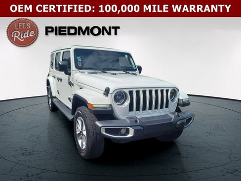 Certified 2023 Jeep Wrangler Unlimited Sahara w/ LED Lighting Group AWD/4WD image 3