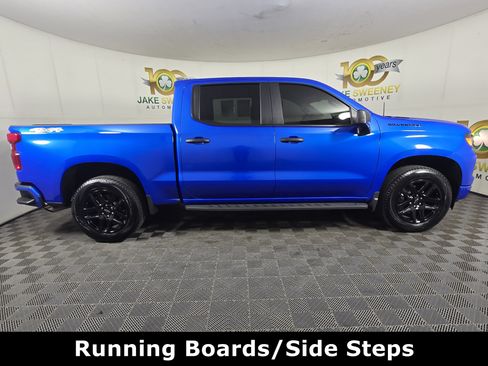 Certified 2026 Chevrolet Silverado 1500 Custom w/ LPO, Dark Essentials Package AWD/4WD image 10