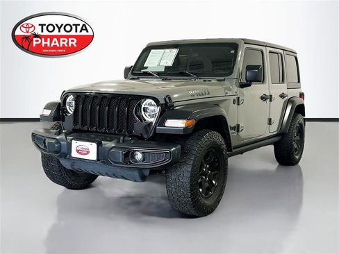 Used 2021 Jeep Wrangler Unlimited Sport image 1