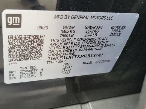 Used 2023 GMC Yukon Denali w/ Max Trailering Package RWD image 35