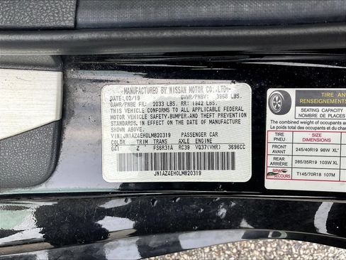 Used 2020 Nissan 370Z NISMO RWD image 4