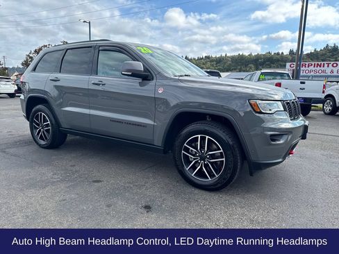 Used 2020 Jeep Grand Cherokee Trailhawk w/ Interior Metal Package AWD/4WD image 9
