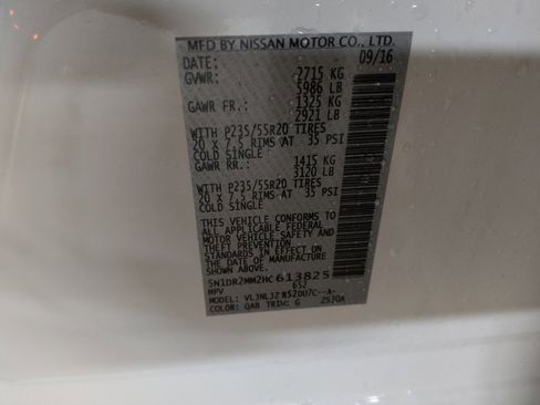 Used 2017 Nissan Pathfinder Platinum w/ Family Entertainment Package image 33