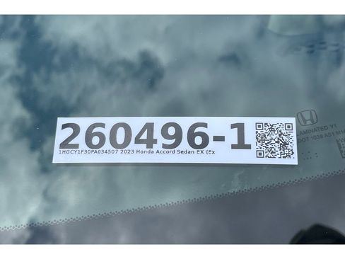 Certified 2023 Honda Accord EX image 49