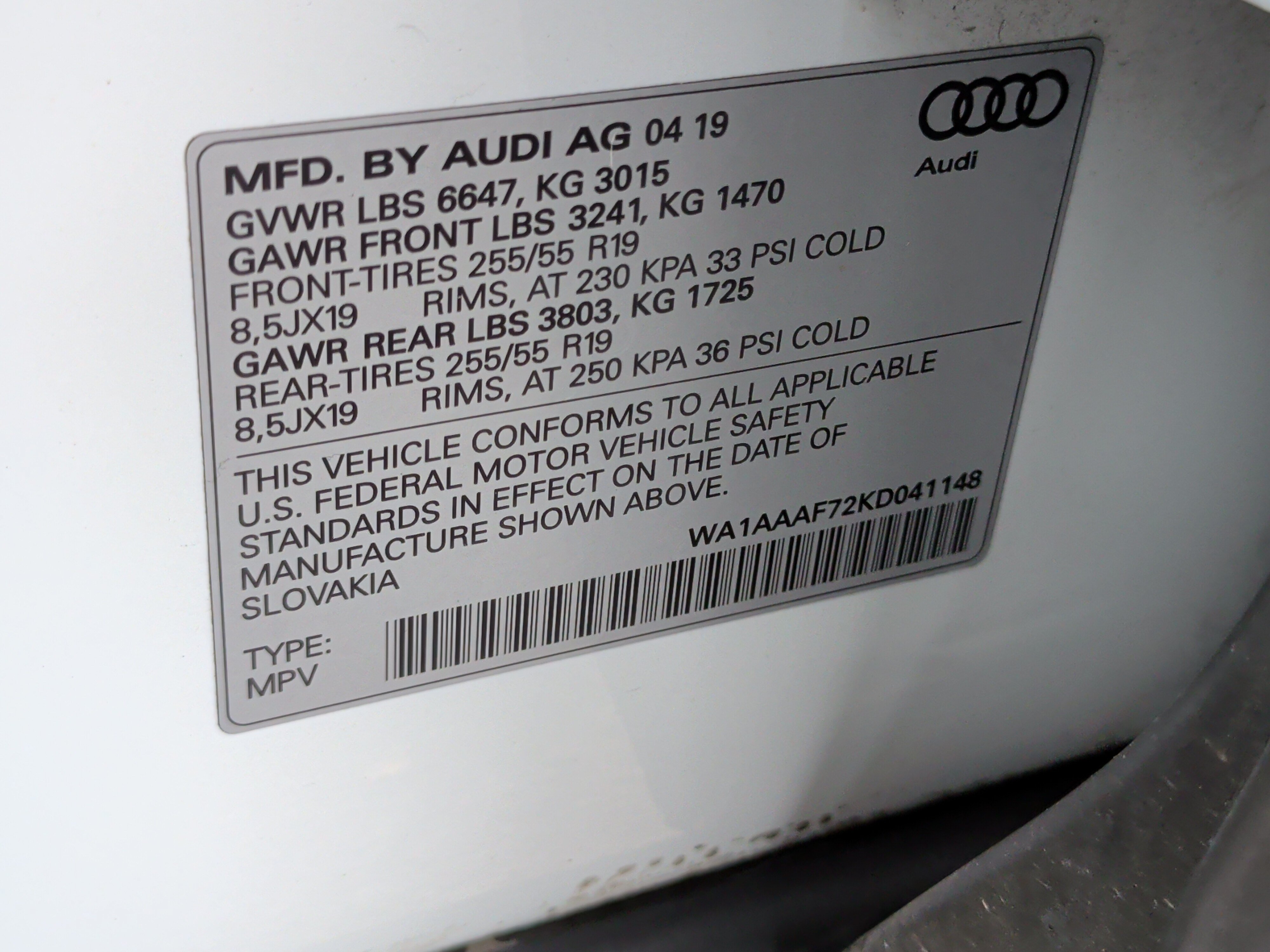 Used 2019 Audi Q7 3.0T Premium AWD/4WD image 44
