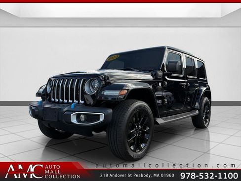 Used 2023 Jeep Wrangler Unlimited Sahara w/ Cold Weather Group AWD/4WD image 1