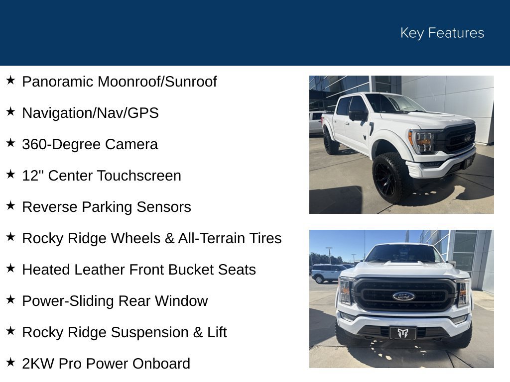 Used 2023 Ford F150 XLT w/ Equipment Group 302A High AWD/4WD image 35