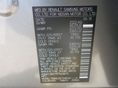 Used 2015 Nissan Rogue SV AWD/4WD image 36
