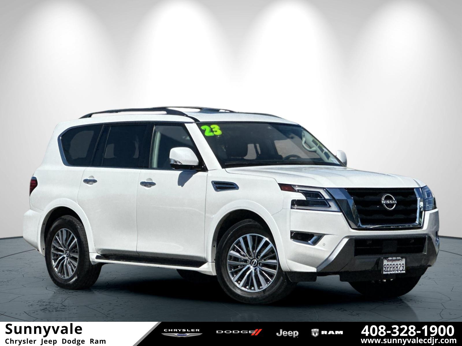 Used 2023 Nissan Armada SL w/ Captain's Chairs Package RWD image 1